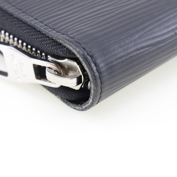 Louis Vuitton Zippy Organizer M60632 Epi Leather Noir Black CA2136 Men's Long...